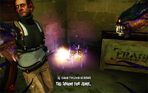 Examine the area to your left - Relics (07 - 13) - Relics - The Darkness II - Game Guide and Walkthrough