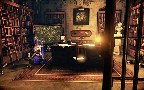 Playing again as Jackie go to the office of his father (screen above) - Relics (21 - 29) - Relics - The Darkness II - Game Guide and Walkthrough