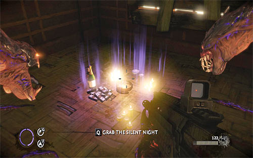 Eliminate all enemies and explore the room located behind the destroyed wall - Relics (21 - 29) - Relics - The Darkness II - Game Guide and Walkthrough