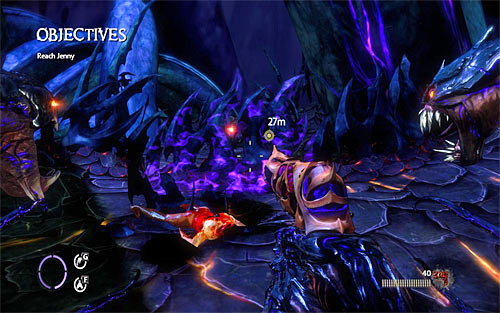 After Darkness takes Jenny, you'll have to look for her and eliminate hordes of enemies - Relics (21 - 29) - Relics - The Darkness II - Game Guide and Walkthrough