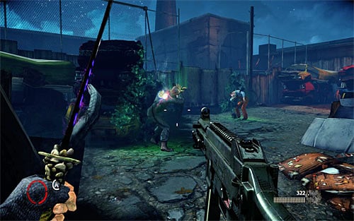 The Darkness power available for Inugami is Swarm - Inugami - Vendettas - The Darkness II - Game Guide and Walkthrough