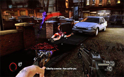 During playing through this chapter you'll meet Brotherhood members - Vendettas campaign - hints - p. 1 - Vendettas - The Darkness II - Game Guide and Walkthrough