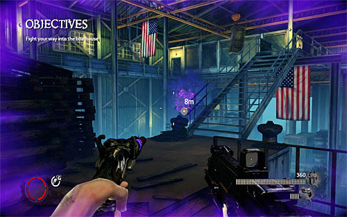 During chasing Amelie and Jean-Luc you have to reach the large warehouse, which is occupied by Brotherhood forces (screen above) - Vendettas mode relics - Vendettas - The Darkness II - Game Guide and Walkthrough