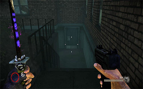 Go up the stairs and turn right, choosing the stairs leading down (screen above) - Vendettas mode relics - Vendettas - The Darkness II - Game Guide and Walkthrough