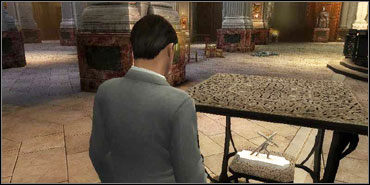 Use the Bolt Cutters to open the door in the corner of the church, near the VII Station - Saint Sulpice - Walkthrough - The Da Vinci Code Game Guide & Walkthrough