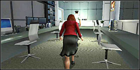 Go back to Atrium and sneak past the guards to the Loading Docks - Bank of Zurich - Walkthrough - The Da Vinci Code Game Guide & Walkthrough