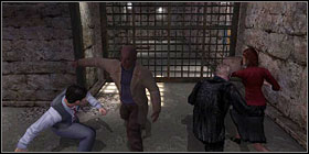 Go to the church and open the main gate in there to find yourself on the courtyard that you started the level on - Temple Church - Walkthrough - The Da Vinci Code Game Guide & Walkthrough