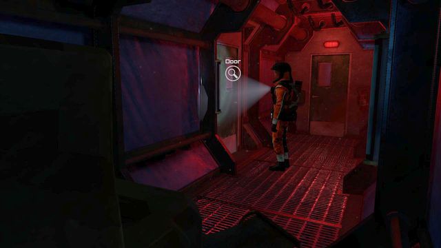 After you walk into the next part of the ARK, follow the corridor halfway, and turn left halfway through, where you will spot another door - Chapter 2 - Walkthrough - The Descendant - Game Guide and Walkthrough