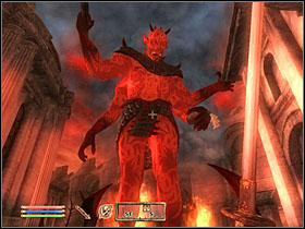 When youre in Temple District, it turns out that Mehrunes Dagon himself walks upon the earth - Oblivion: Light the Dragonfires - Main quests - The Elder Scrolls IV: Oblivion Game Guide & Walkthrough