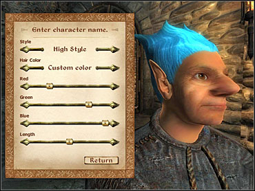 Careful with that editor, son. - Oblivion: Character Creation & Dev. - Character Creation & Development - The Elder Scrolls IV: Oblivion Game Guide & Walkthrough