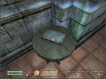 Youll receive Falcars note from here - Oblivion: Necromancers Moon - Mages Guild - The Elder Scrolls IV: Oblivion Game Guide & Walkthrough