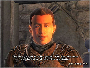 Dude, put that cowl back on. - Oblivion: The Ultimate Heist - Thieves Guild - The Elder Scrolls IV: Oblivion Game Guide & Walkthrough