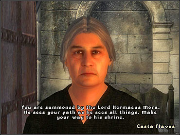 Hermaeous Mora wants you to pay a visit to his Shrine - Oblivion: Hermaeous Mora - Daedric Quests - The Elder Scrolls IV: Oblivion Game Guide & Walkthrough
