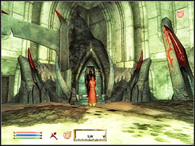 Go down the stairs and enter the creepy room ahead - Oblivion: Mehrunes Razor - Add-ons - The Elder Scrolls IV: Oblivion Game Guide & Walkthrough