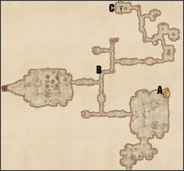 The vampire you have to kill for his ashes is in Redwater Slough (map above) - Oblivion: Other - Miscellaneous quests - The Elder Scrolls IV: Oblivion Game Guide & Walkthrough