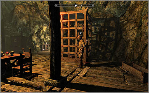 After the fight, look around to find the kidnapped person (screen above) - Rescue Mission - The Companions quests - The Elder Scrolls V: Skyrim Game Guide