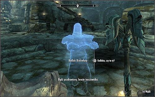 Walk to Kodlak Whitemane who resides here (screen above) and start a conversation - Glory of the Dead - p. 3 - The Companions quests - The Elder Scrolls V: Skyrim Game Guide