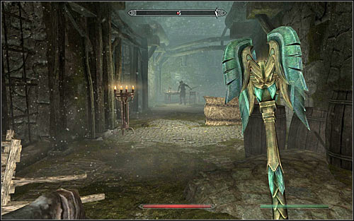 After a while youll encounter few skeevers but they are no challenge for you - The Silver Hand - The Companions quests - The Elder Scrolls V: Skyrim Game Guide