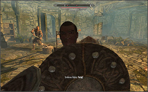 Once you get there, listen to a short Aelas speech and then interact with the chain - The Silver Hand - The Companions quests - The Elder Scrolls V: Skyrim Game Guide