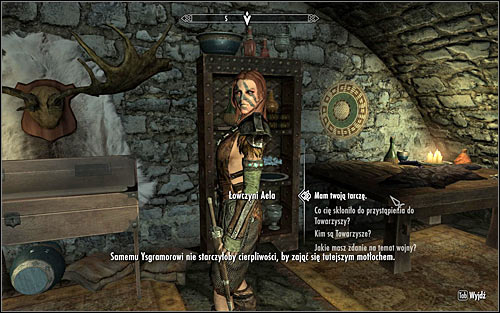 Return to the sanctuary - Take up Arms - The Companions quests - The Elder Scrolls V: Skyrim Game Guide