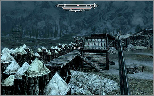 Agnis can be found inside the fort of course, but getting there is not so easy - Side Contract: Kill Agnis - The Dark Brotherhood quests - The Elder Scrolls V: Skyrim Game Guide