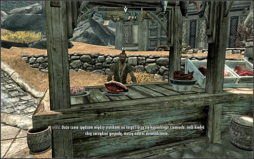 Anoriath spends most of the time running the market store at the marketplace in Whiterun (screen above) or walking down the streets - Side Contract: Kill Anoriath - The Dark Brotherhood quests - The Elder Scrolls V: Skyrim Game Guide