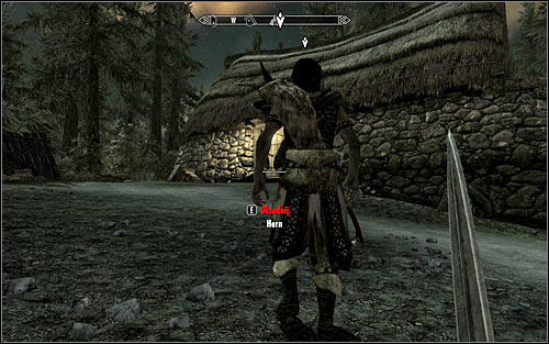 Most sensible solution is to eliminate Hert when he is outside the hut - Side Contract: Kill Hern - The Dark Brotherhood quests - The Elder Scrolls V: Skyrim Game Guide