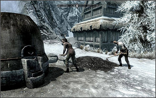 Beitild is an owner of the mine, which means that she spends almost entire day with other workers (screen above) - Side Contract: Kill Beitild - The Dark Brotherhood quests - The Elder Scrolls V: Skyrim Game Guide