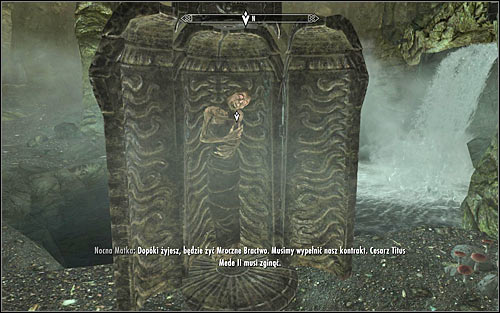 Return to the main chamber and look for the Night Mothers sarcophagus (screen above) - Death Incarnate - The Dark Brotherhood quests - The Elder Scrolls V: Skyrim Game Guide