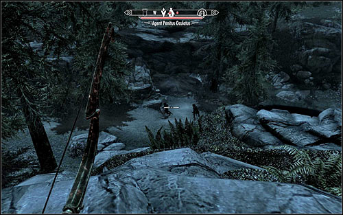Before approaching the Dark Brotherhoods Sanctuary I suggest to wait for the night, because it will make easier planning your further actions - Death Incarnate - The Dark Brotherhood quests - The Elder Scrolls V: Skyrim Game Guide