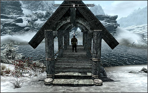 Less likely variant is that Balagog can be found outside the inn and in such case youll probably come up on him by the lake (screen above) - Recipe for Disaster - The Dark Brotherhood quests - The Elder Scrolls V: Skyrim Game Guide