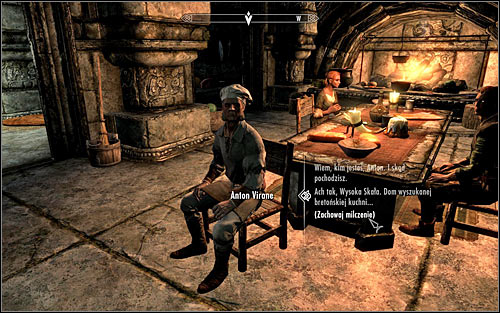 Once you get inside the Understone Keep, go to the south-western part of this area, reaching a kitchen - Recipe for Disaster - The Dark Brotherhood quests - The Elder Scrolls V: Skyrim Game Guide