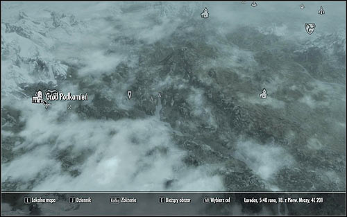 Leave the Dark Brotherhoods Sanctuary and open the world map - Recipe for Disaster - The Dark Brotherhood quests - The Elder Scrolls V: Skyrim Game Guide