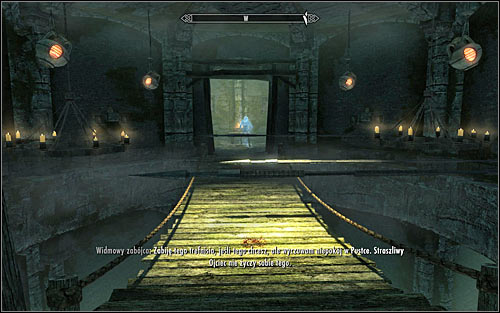 Head towards the western passage, reaching the drawbridge (screen above) - The Cure for Madness - p. 2 - The Dark Brotherhood quests - The Elder Scrolls V: Skyrim Game Guide