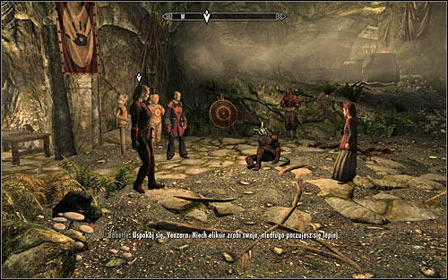 Go to the main chamber of the Dark Brotherhoods Sanctuary - The Cure for Madness - p. 1 - The Dark Brotherhood quests - The Elder Scrolls V: Skyrim Game Guide