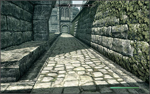 If youve chosen more subtle solution and pushed a gargoyle upon Vittoria or killed her with a bow, youll start on the castle walls - Bound Until Death - The Dark Brotherhood quests - The Elder Scrolls V: Skyrim Game Guide