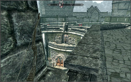 Head now north-east, and stop when you reach the wall of the Temple of the Divines - Bound Until Death - The Dark Brotherhood quests - The Elder Scrolls V: Skyrim Game Guide