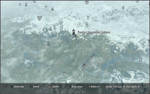 Leave the Dark Brotherhoods Sanctuary and open the world map - The Silence Has Been Broken - The Dark Brotherhood quests - The Elder Scrolls V: Skyrim Game Guide