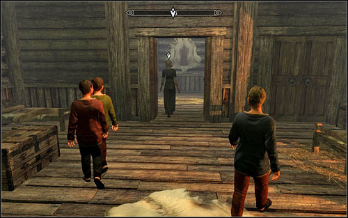 If it is your first visit in the orphanage, youll have to wait until Grelod the Kind delivers a short speech to children gathered in the main chamber - Innocence Lost - The Dark Brotherhood quests - The Elder Scrolls V: Skyrim Game Guide