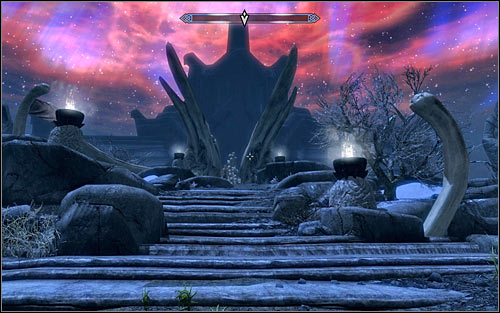 You can ignore the dead warriors that you come across, as they wont have anything interesting to say - Reaching the Hall of Valor | Sovngarde - Sovngarde - The Elder Scrolls V: Skyrim Game Guide