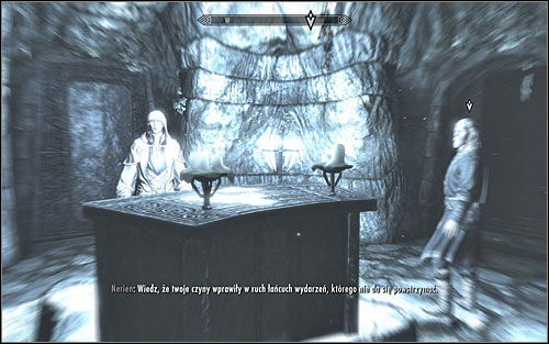 Wait for Tolfdir to pass beside you and use the northern passage - Under Saarthal - p. 1 - College of Winterhold quests - The Elder Scrolls V: Skyrim Game Guide