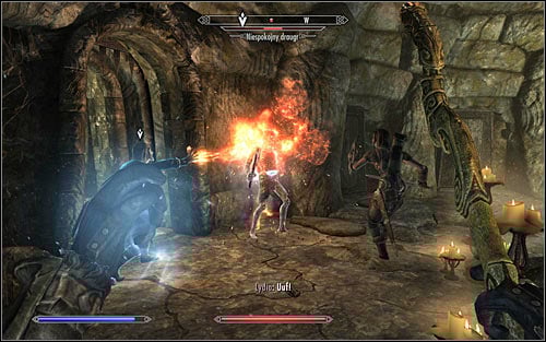 Here you will have to fight Draugrs once again, though this time most of them should be of the standard type - Under Saarthal - p. 1 - College of Winterhold quests - The Elder Scrolls V: Skyrim Game Guide