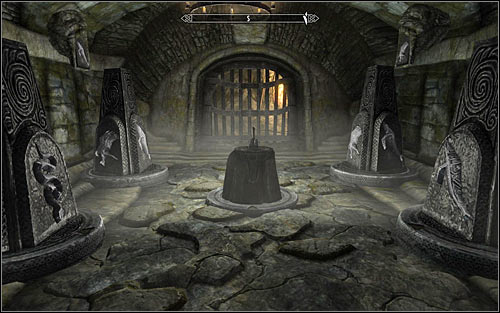 The proper pillar arrangement can be seen in the screenshot above - Under Saarthal - p. 2 - College of Winterhold quests - The Elder Scrolls V: Skyrim Game Guide