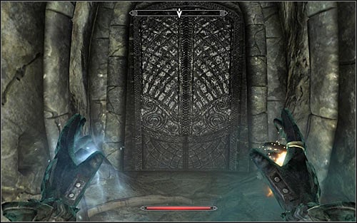 Soon enough you should be joined by Tolfdir, so consider waiting for him - Under Saarthal - p. 2 - College of Winterhold quests - The Elder Scrolls V: Skyrim Game Guide