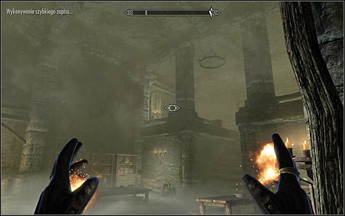Continue exploring the Keep, heading east - Hitting the Books - p. 2 - College of Winterhold quests - The Elder Scrolls V: Skyrim Game Guide