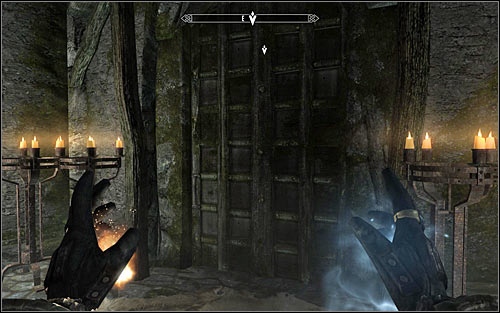 Use the stairs to reach the upper level - Hitting the Books - p. 2 - College of Winterhold quests - The Elder Scrolls V: Skyrim Game Guide