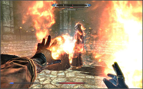 Move to The Caller only after dealing with the Atronachs (screen above) - Hitting the Books - p. 2 - College of Winterhold quests - The Elder Scrolls V: Skyrim Game Guide