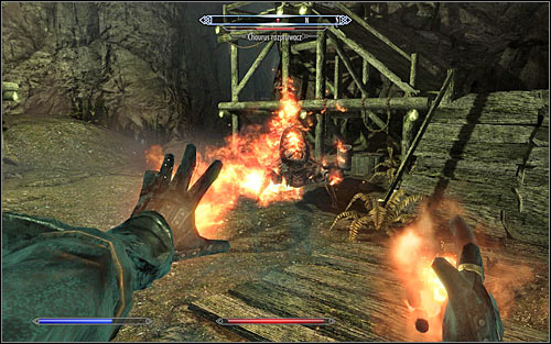 Look out for another Dwarven Spider that you will come across soon enough - Revealing the Unseen - p. 1 - College of Winterhold quests - The Elder Scrolls V: Skyrim Game Guide