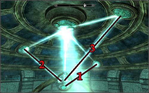 The full solution can be seen in the screenshot above - Revealing the Unseen - p. 3 - College of Winterhold quests - The Elder Scrolls V: Skyrim Game Guide