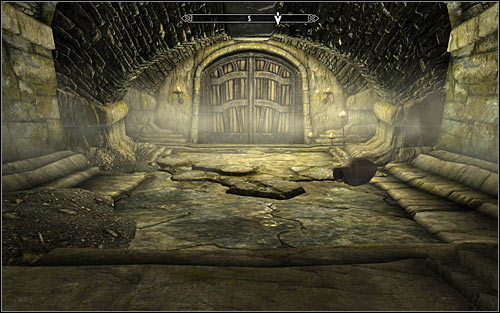 After the fights are over, head to the western room and watch a new cinematic - Staff of Magnus - p. 3 - College of Winterhold quests - The Elder Scrolls V: Skyrim Game Guide